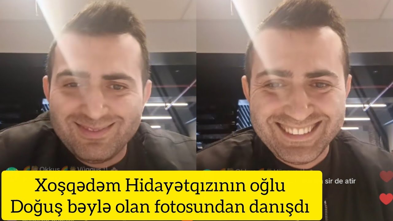 Xoşqədəm Hidayətqızının oğlu Doğuş bəylə olan fotosundan danışdı 