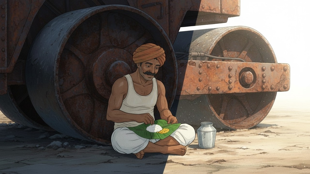 A Father’s Gift in an Indian Village | Ghibli slow living ASMR