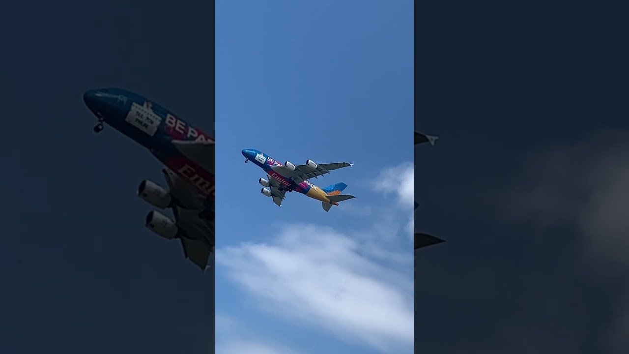 Emirates A388 destination Dubai Livery  #avation #aircraft #airbus #boeing #a388