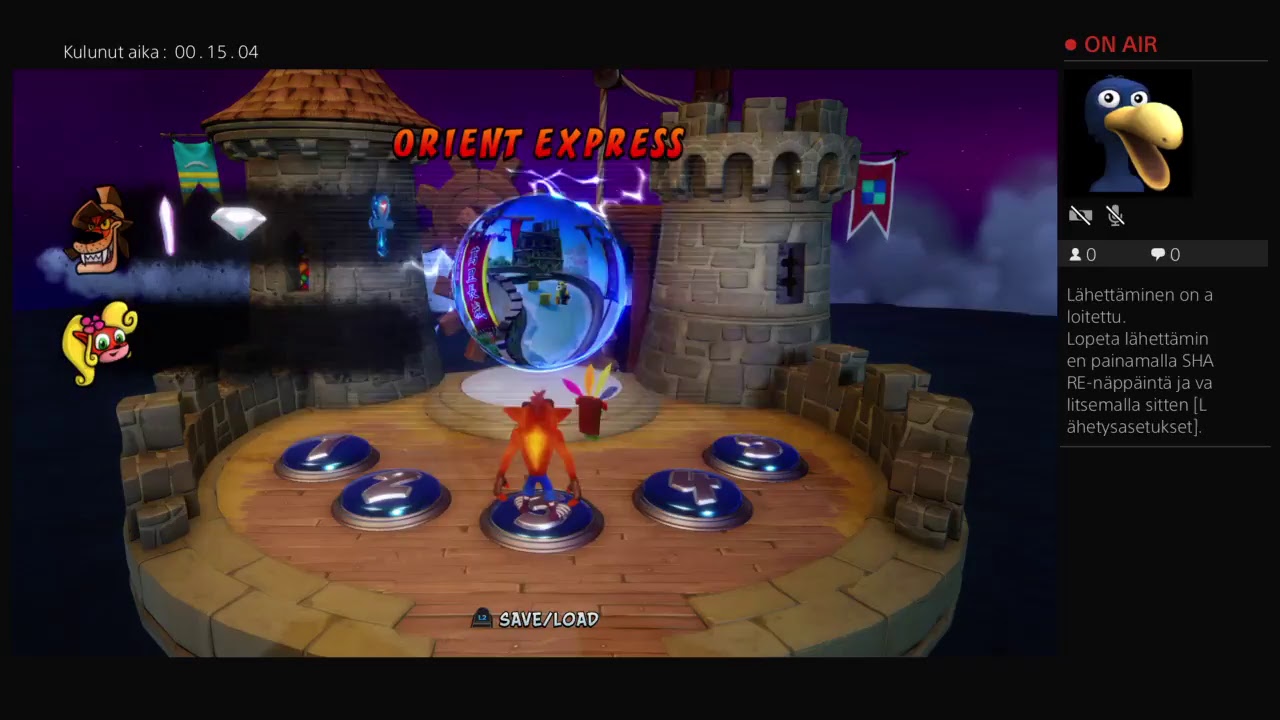 K&auml;ytt&auml;j&auml;n Jurrinen PS4-live-l&auml;hetys