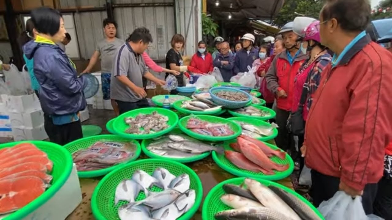 Тайваньский аукцион морепродуктов - удивительная рыба и цена !