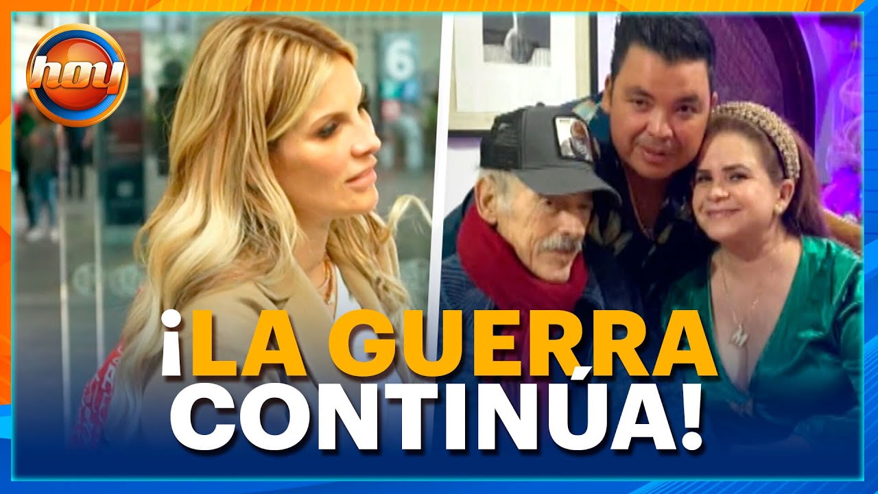 Novia de Leonardo García lanza GRAVES ACUSACIONES contra la viuda de Andrés García | Programa Hoy