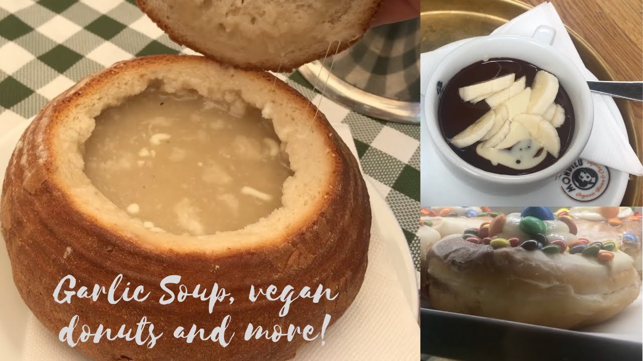 Bratislava Food Tour | Garlic Soup, Sweet Dumplings and Vegan Donuts