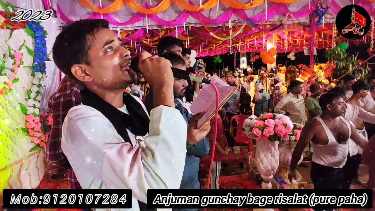ANJUMAN PURE PAHA|🇮🇳|Kaha Sakina Ne Ran Me|Babu khan|2025 New Noha|#noha#nohay@SyedNadeemSarwar