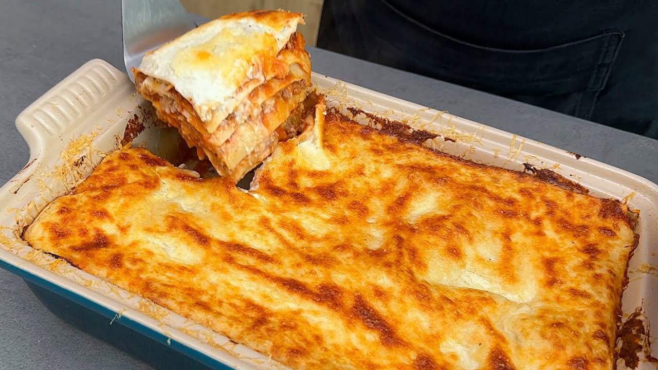 Lasaña tradicional 100% casera