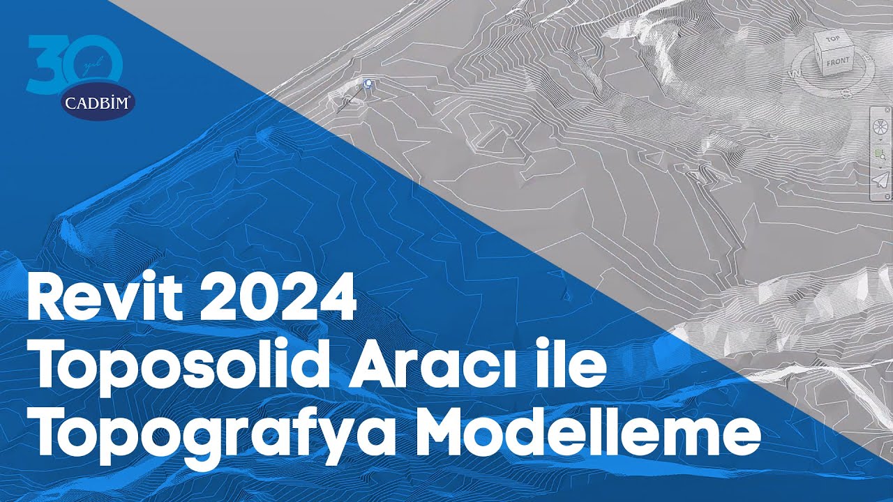 Autodesk Revit 2024’te Toposolid Aracı ile Topografya Modelleme