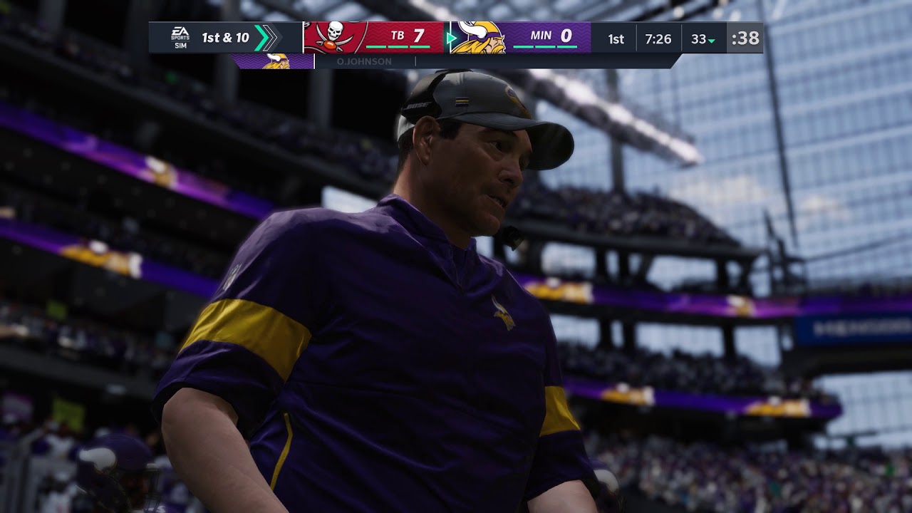 Madden NFL 21 Gameplay: Tampa Bay Buccaneers vs Minnesota Vikings - (Xbox One HD) [1080p60FPS]