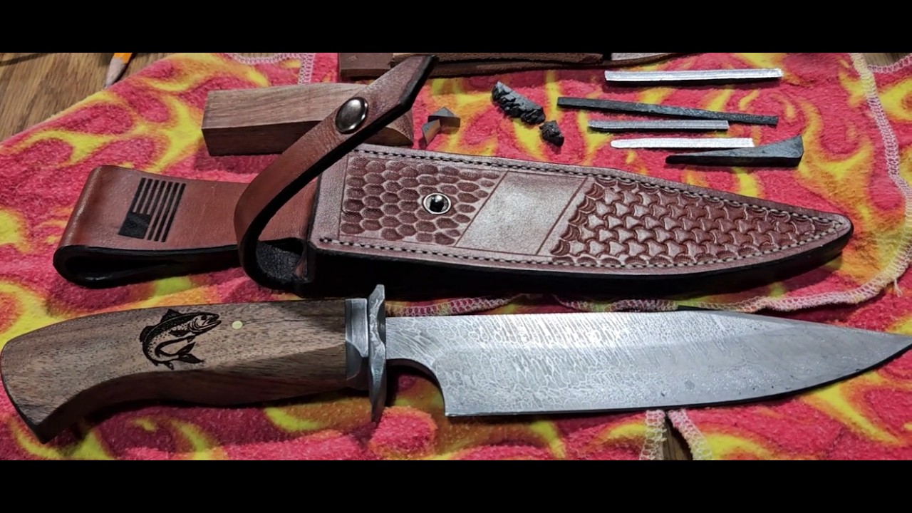 Cable Damascus Blade