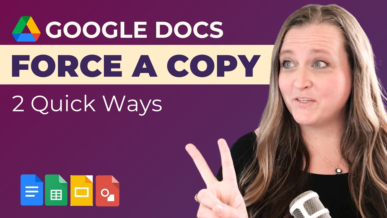 Game Changer! 2 Ways to Force a Copy of a Google Doc, Sheet, or Slides