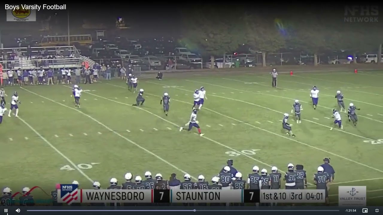 Staunton vs Waynesboro Play #6