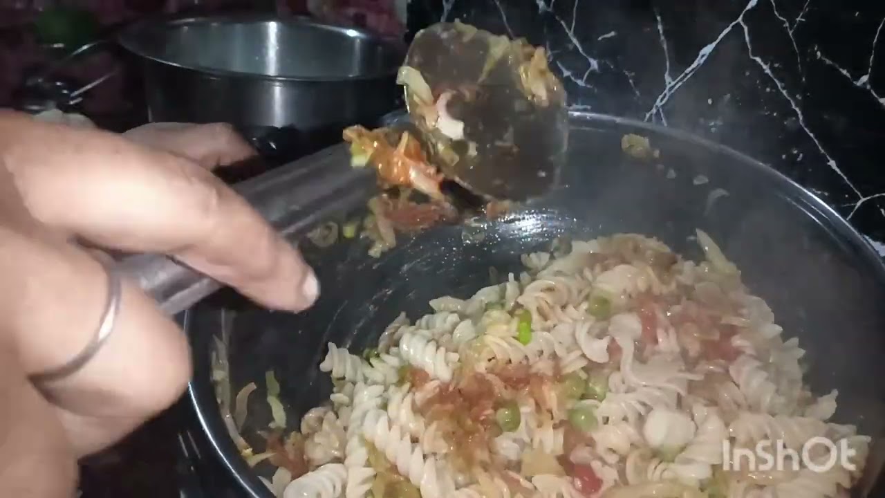 10 minutes ready healthy, yummy full of vegetables 🥒🍅🥦🫛 tiffin special pasta for kids ☺️☺️