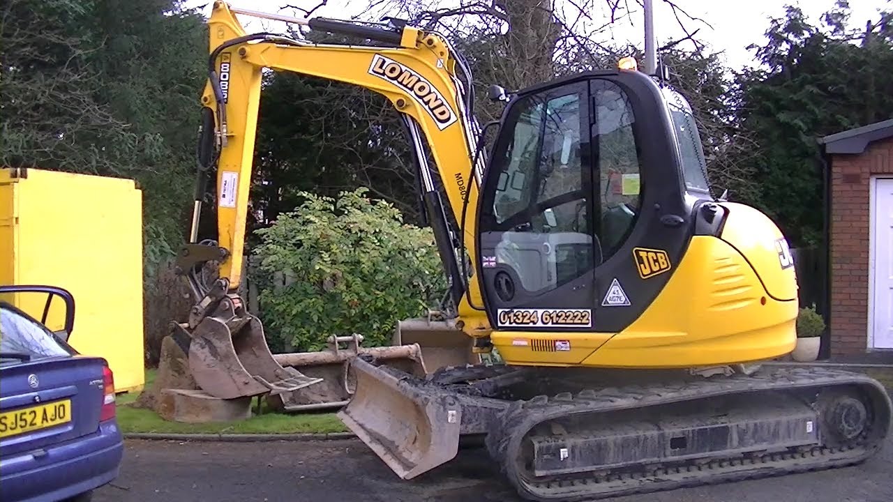 JCB 8085 zts Walkround Up Close HD