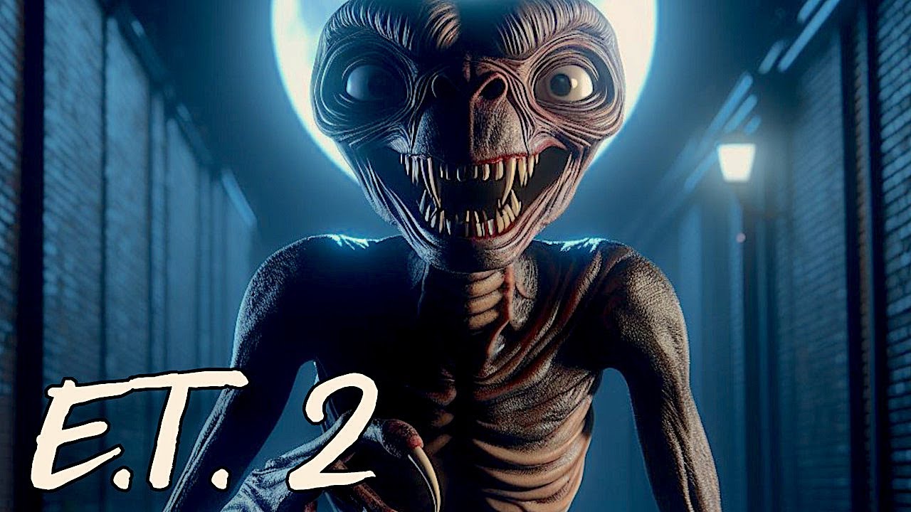 When E.T. Returns: FAN MADE Terrifying TeaserTrailer for E.T. 2