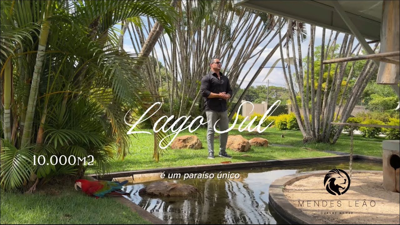 Um paraíso no Lago Sul em Brasília - Um resort com 10.000m2
