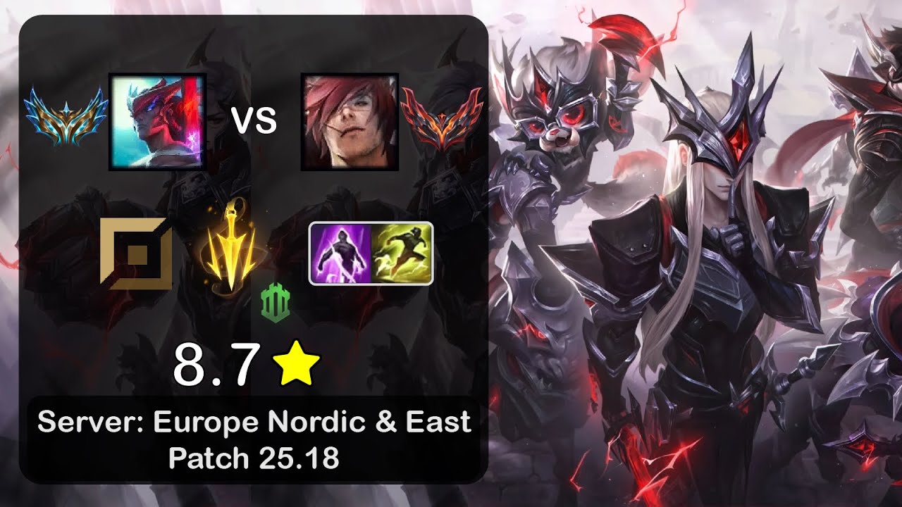 Yone Top vs Sett - EUNE Challenger - Patch 25.18