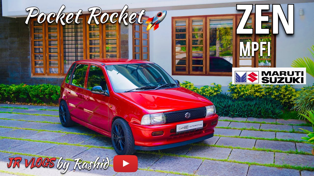 Pocket rocket 🚀|maruthi Suzuki ZEN|modified |malayalam|JR VLOGS by Rashid#pocketrocket