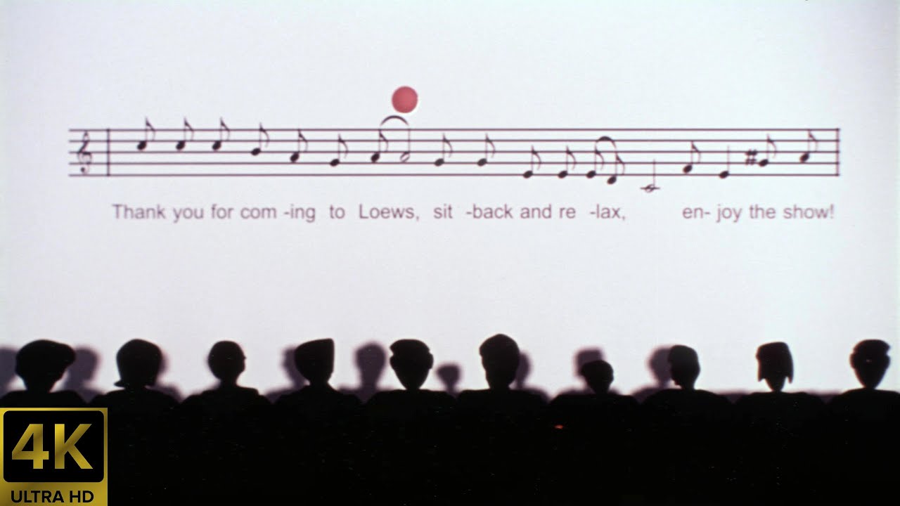 Thank You For Coming To Loews Sing-A-Long Snipe (1996) [4K] [FTD-0946]