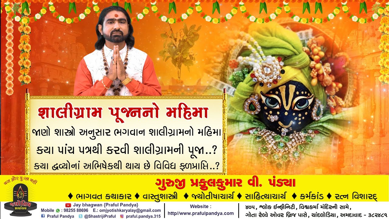 શાલીગ્રામ/જાણો શાલીગ્રામ પૂજન નો મહિમા /shaligram/shaligram poojana ni jano sampoorna mahiti