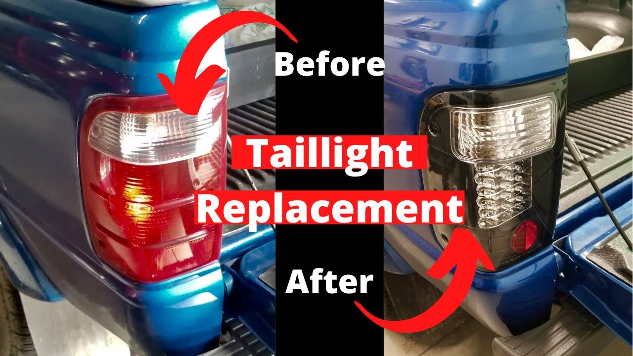 How to Replace the Taillights on a 93-2010 Ford Ranger (Mazda B Series) | *New Spyder Taillights*