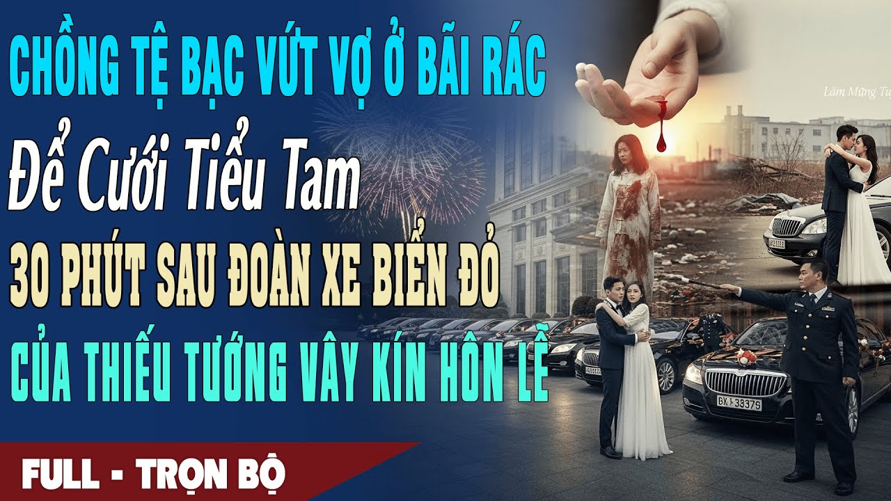❤️Truyện Ngôn Tình VỨT VỢ Ở BÃI RÁC ĐỂ CƯỚI BỒ 30PSau Đoàn Xe Biển Đỏ Của Thiếu Tướng Vây Kín Hôn Lễ