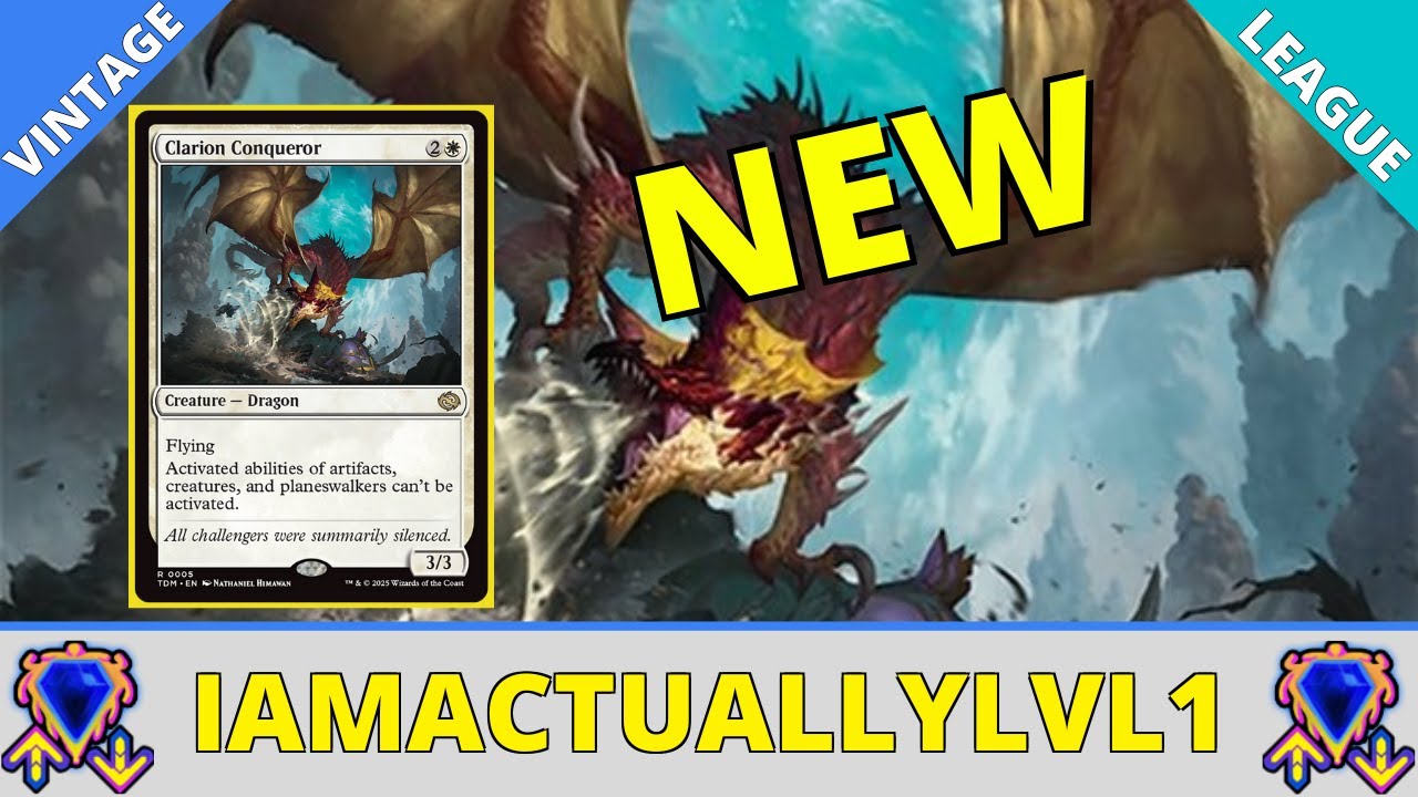 NEW Dragon - Clarion Conqueror in MWI