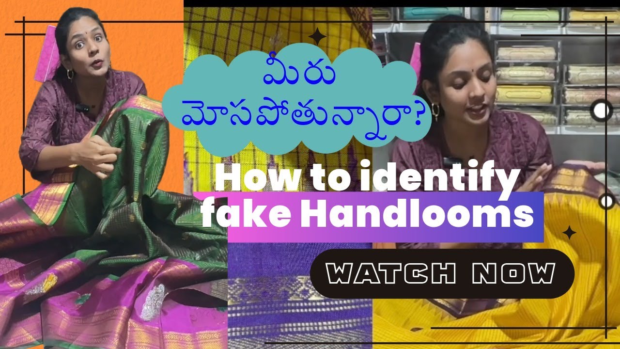 How to Identify Handloom Gadwals??? Label Siri