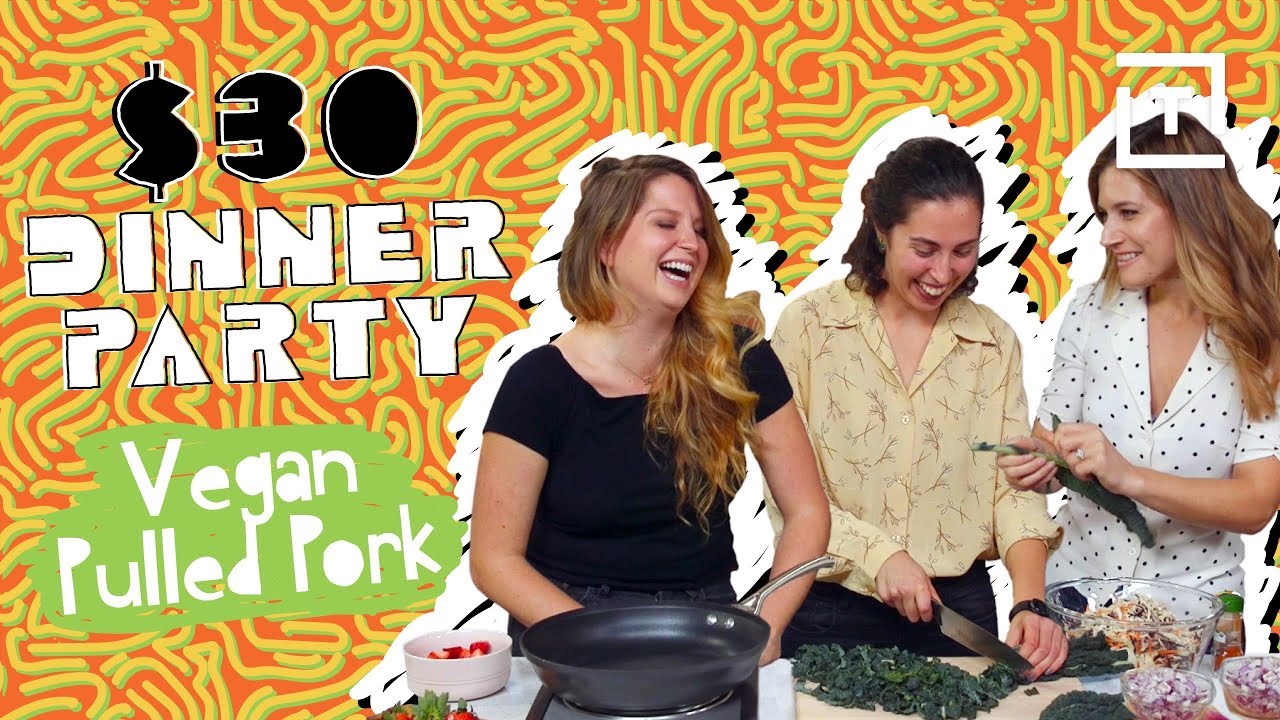 Homemade Vegan Pulled Pork with The Edgy Veg || $30 Dinner Party