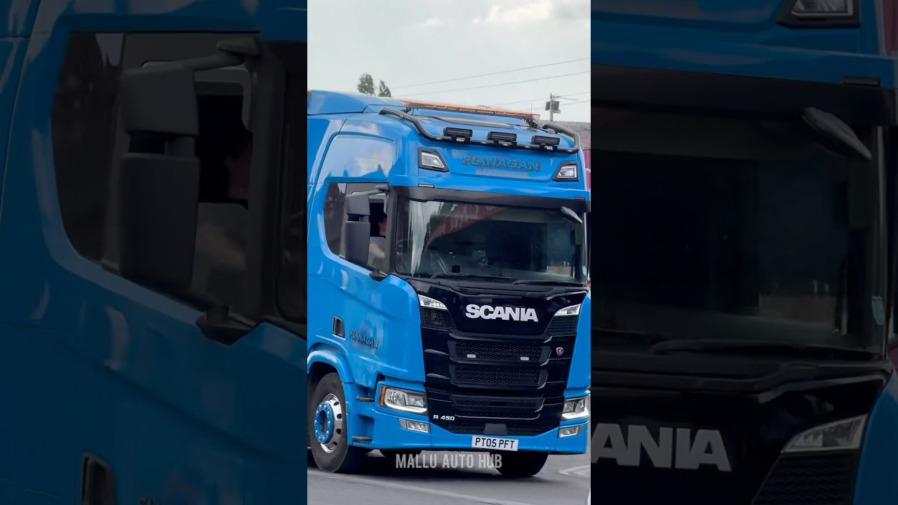 Scania R450 6x2 Heavy Duty Tractor Truck | Peter Flanagan Transport UK #truckspotting #scaniatrucks