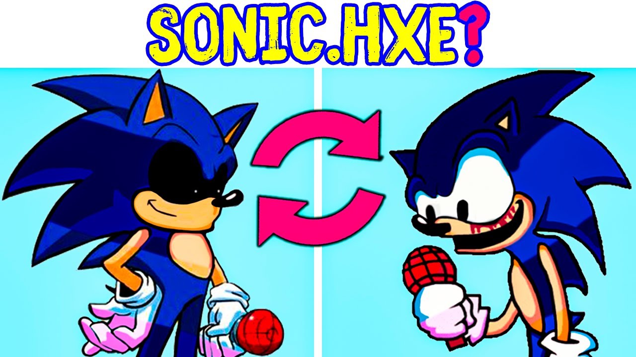Sonic.Exe + Sonic HD = Sonic.Hxe? FNF Swap Characters (Friday Night Funkin Swap Heroes)