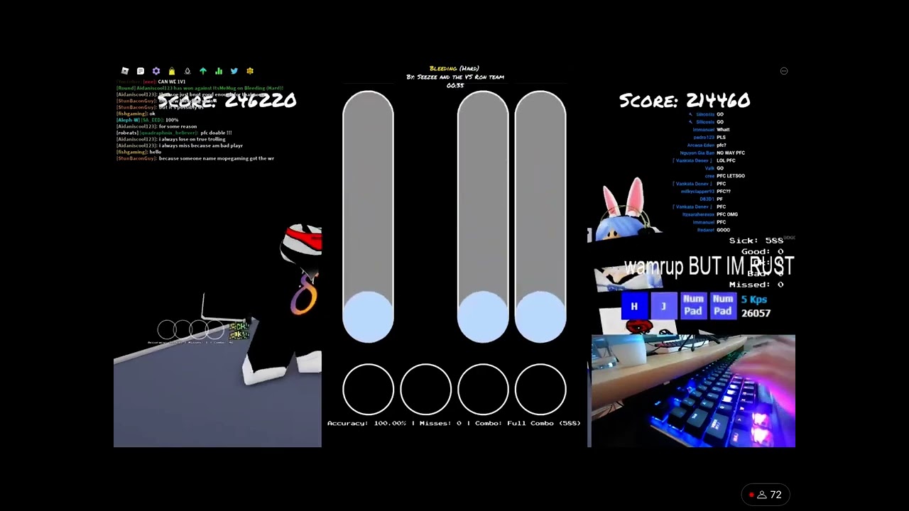 @jkzu123 pfc bleeding FIRST TRY (Live)