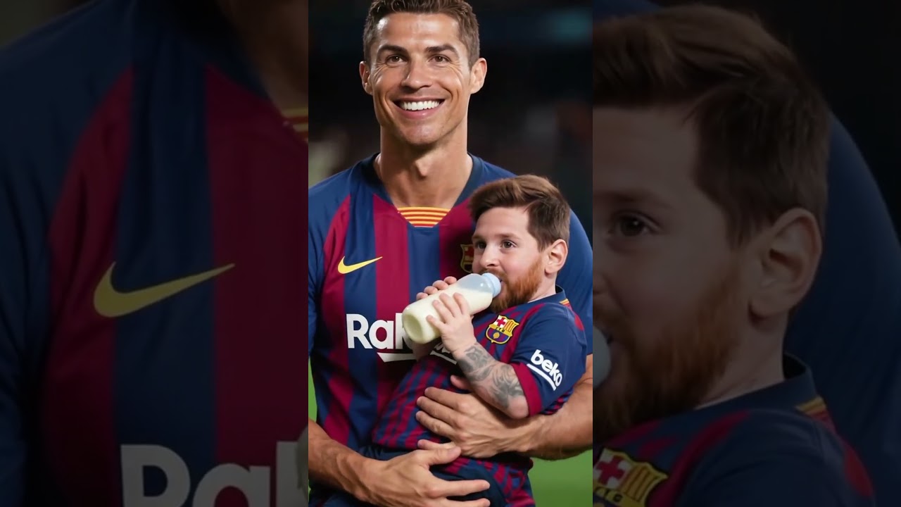 A New Legend is Born! #funny #ronaldo #messi #football #comedy