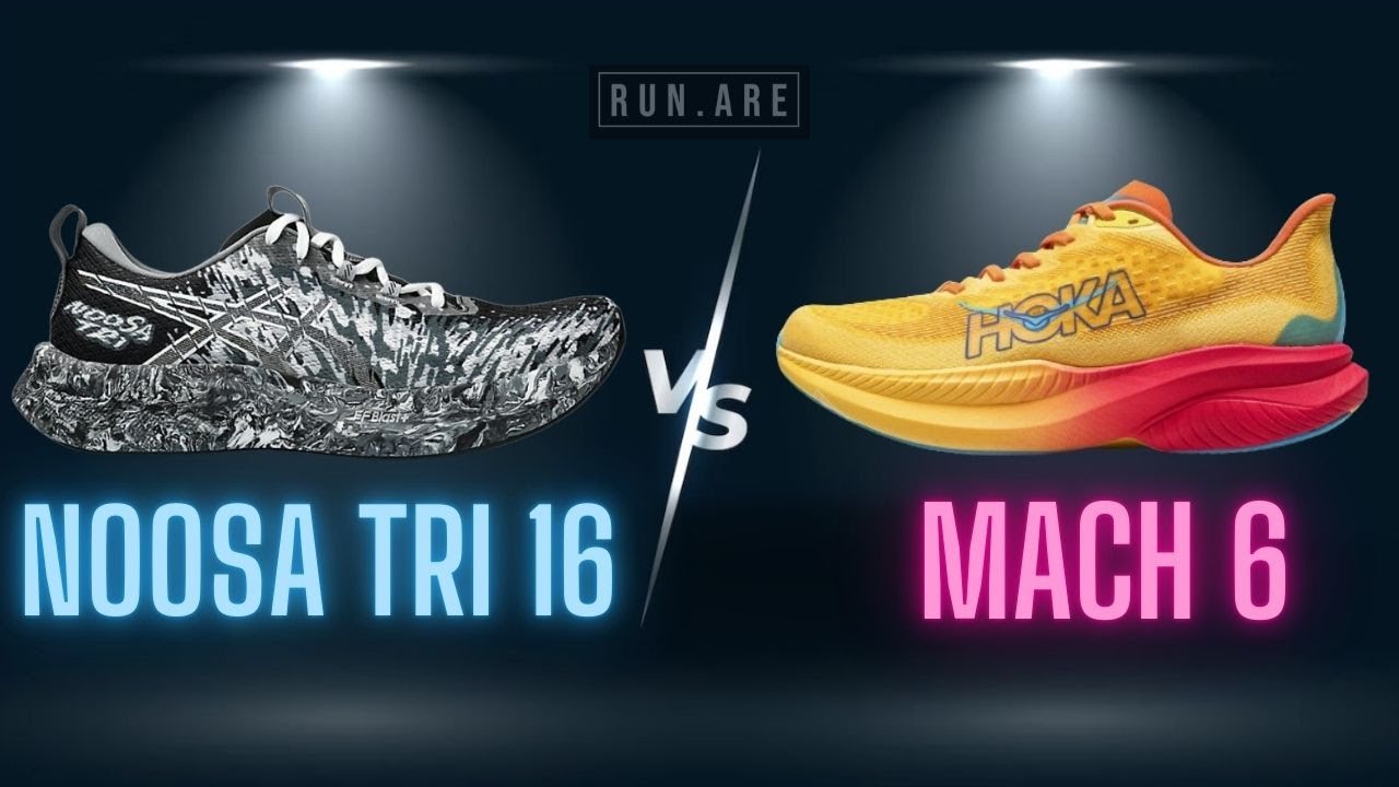 ASICS Noosa Tri 16 vs HOKA Mach 6: WHICH SHOE IS RIGHT FOR YOU? Shoe Comparison Review