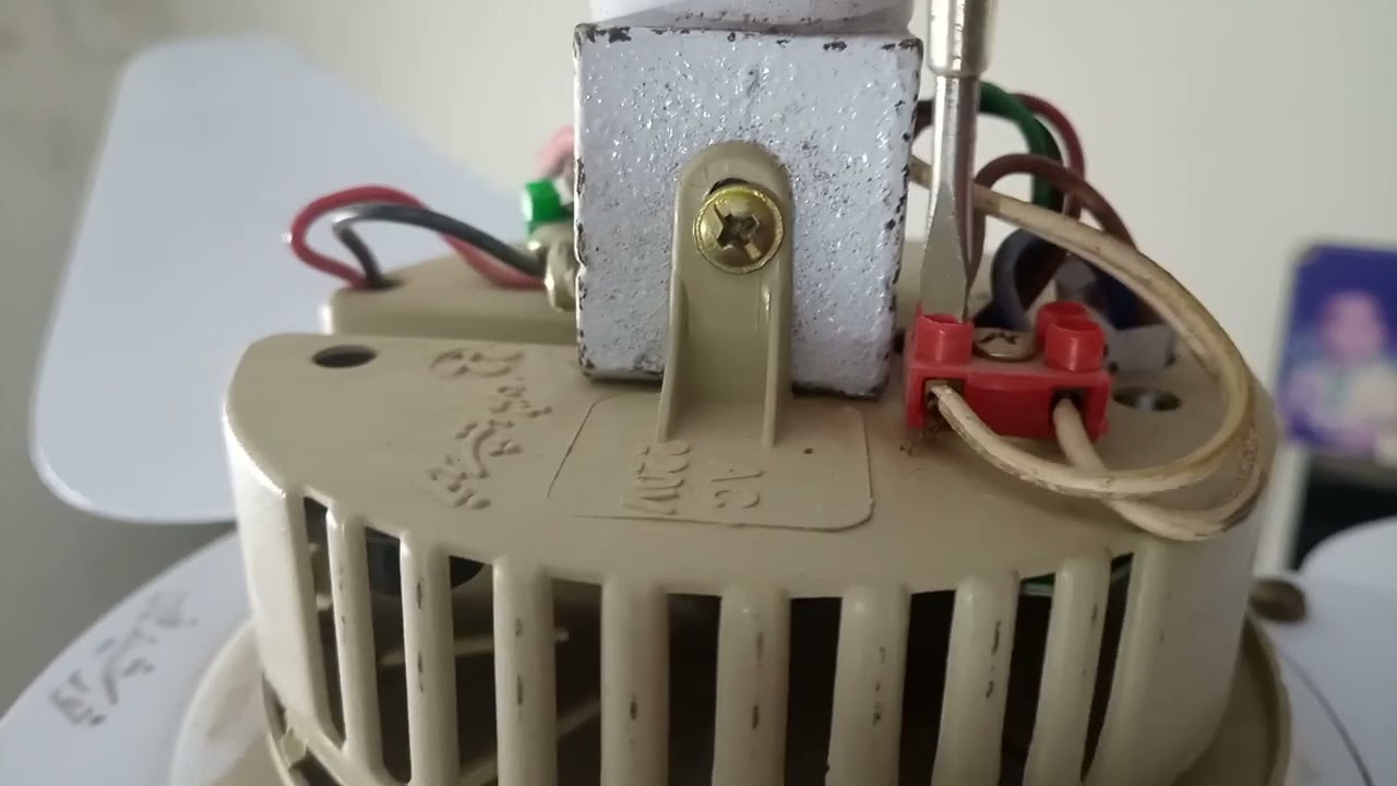 AC DC fan on off problem