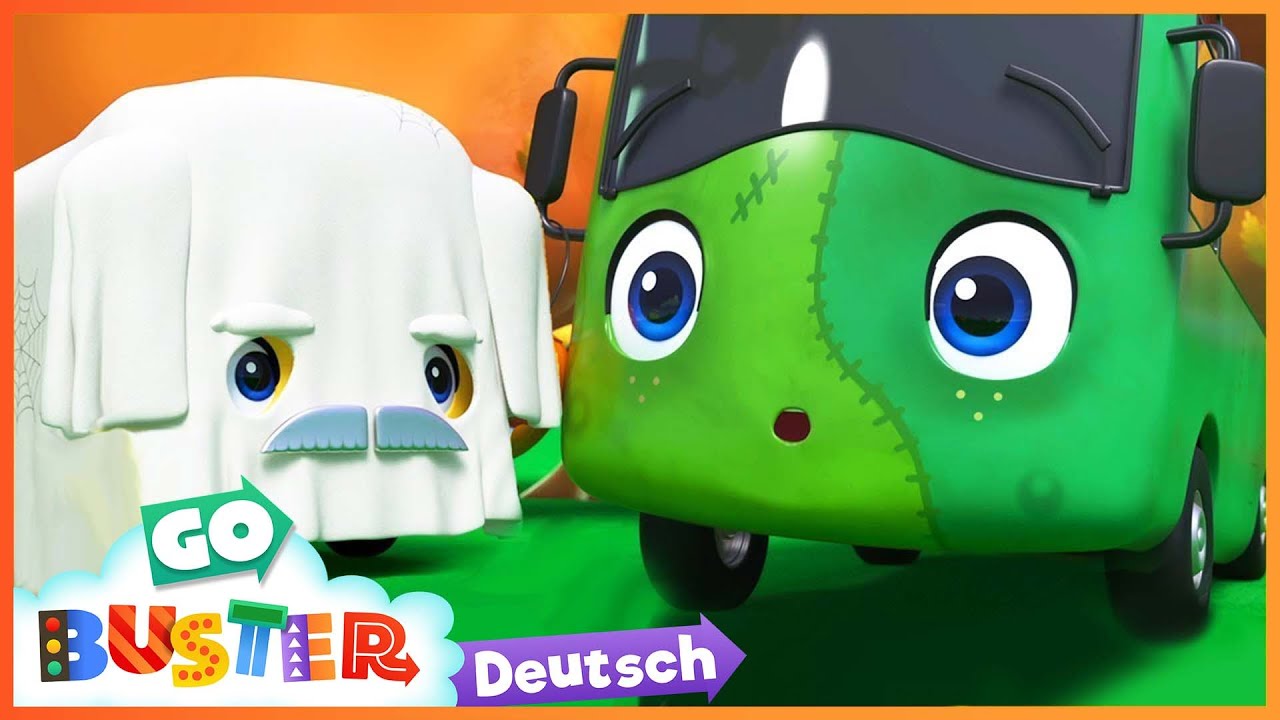 Halloween, die Gruselzeit | Go Buster Deutsch | Kinderlieder | Cartoons f&uuml;r Kinder
