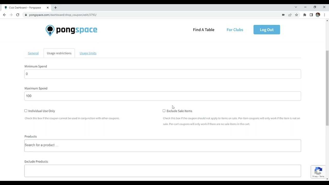 How to setup a coupon code to provide discounts to members