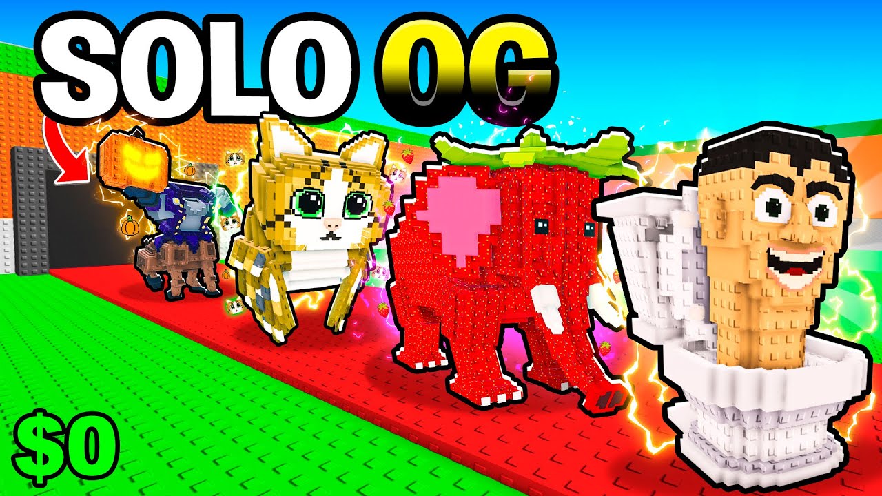 DE $0 a $999 TRILLONES SOLO con BRAINROTS OG