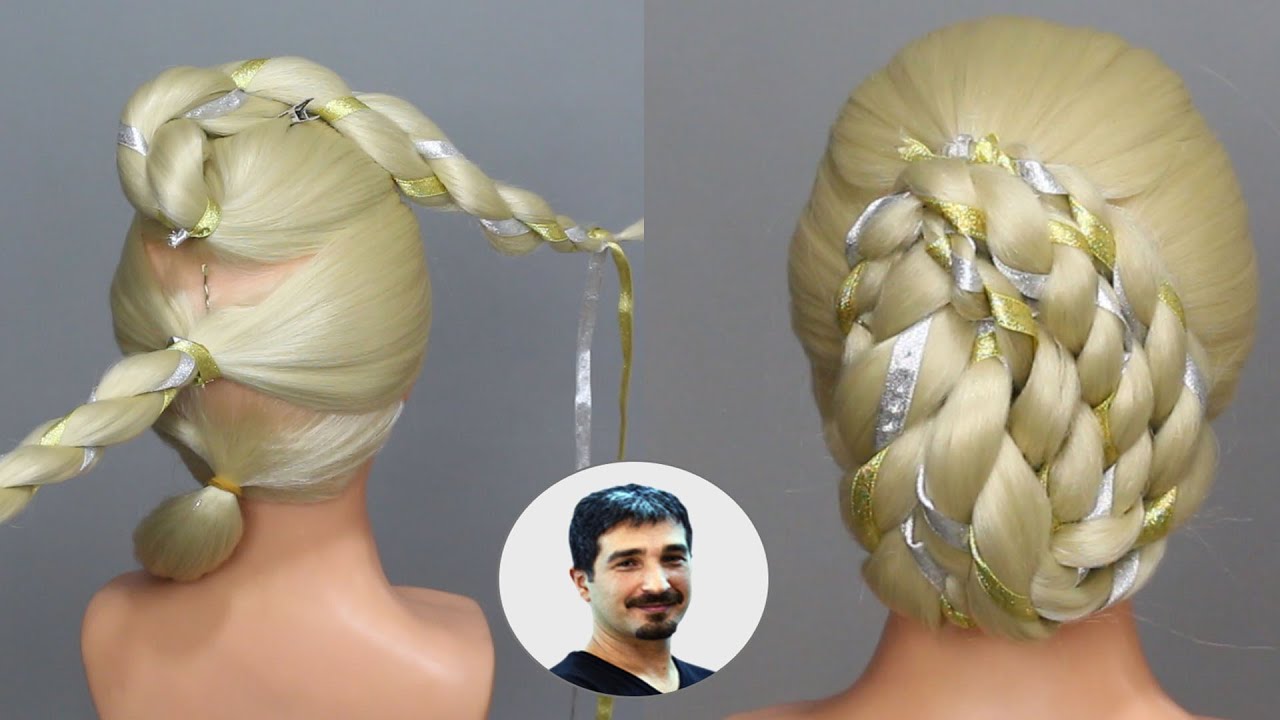 KOLAY ÖRGÜLÜ  TOPUZ SAÇ MODELLERİ NASIL YAPILIR