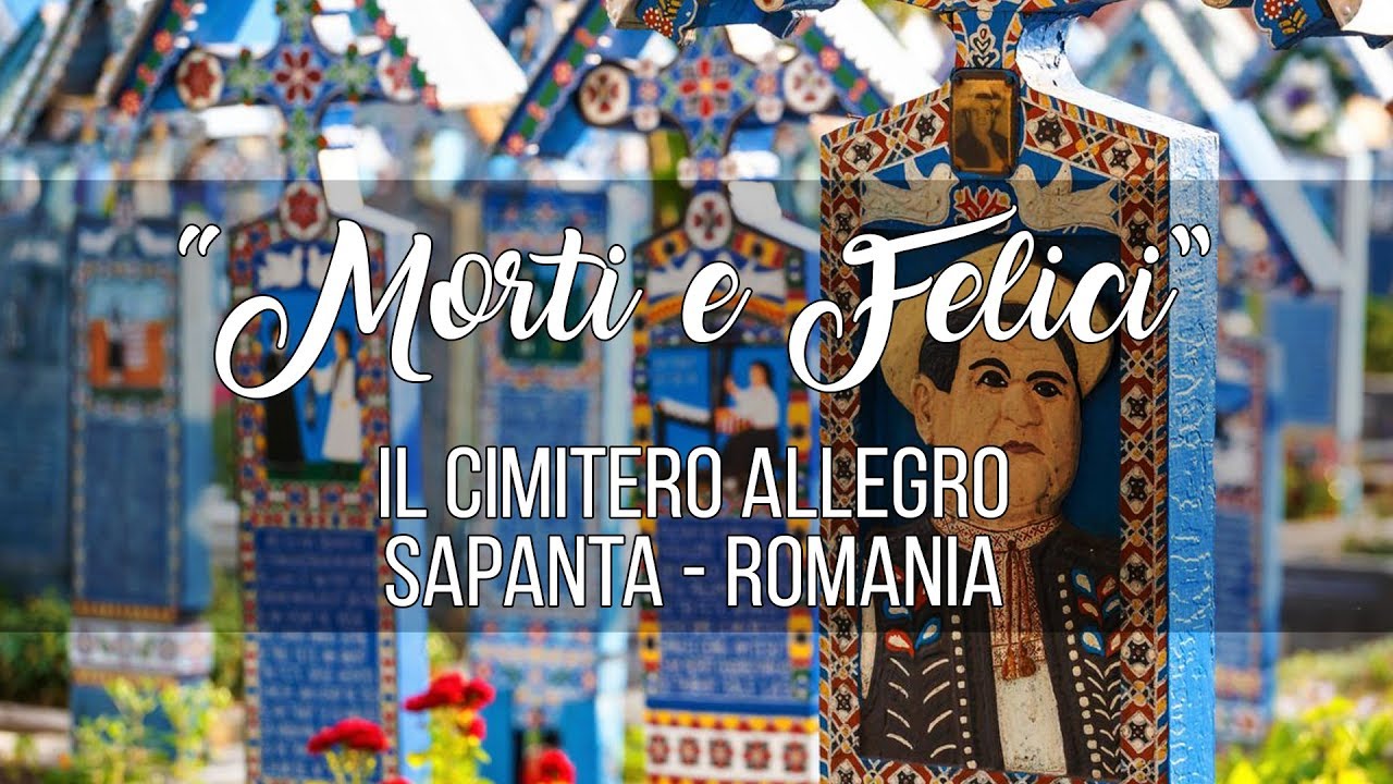 Il CIMITERO ALLEGRO di Sapanta: Cimitirul Vesel - Romania (Cartolina 03)