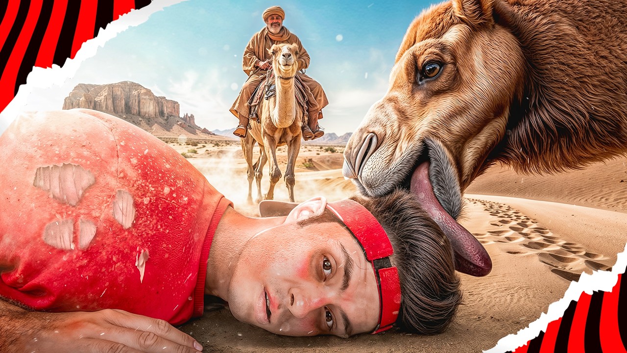 PASSEI 24 HORAS EM UM DESERTO!