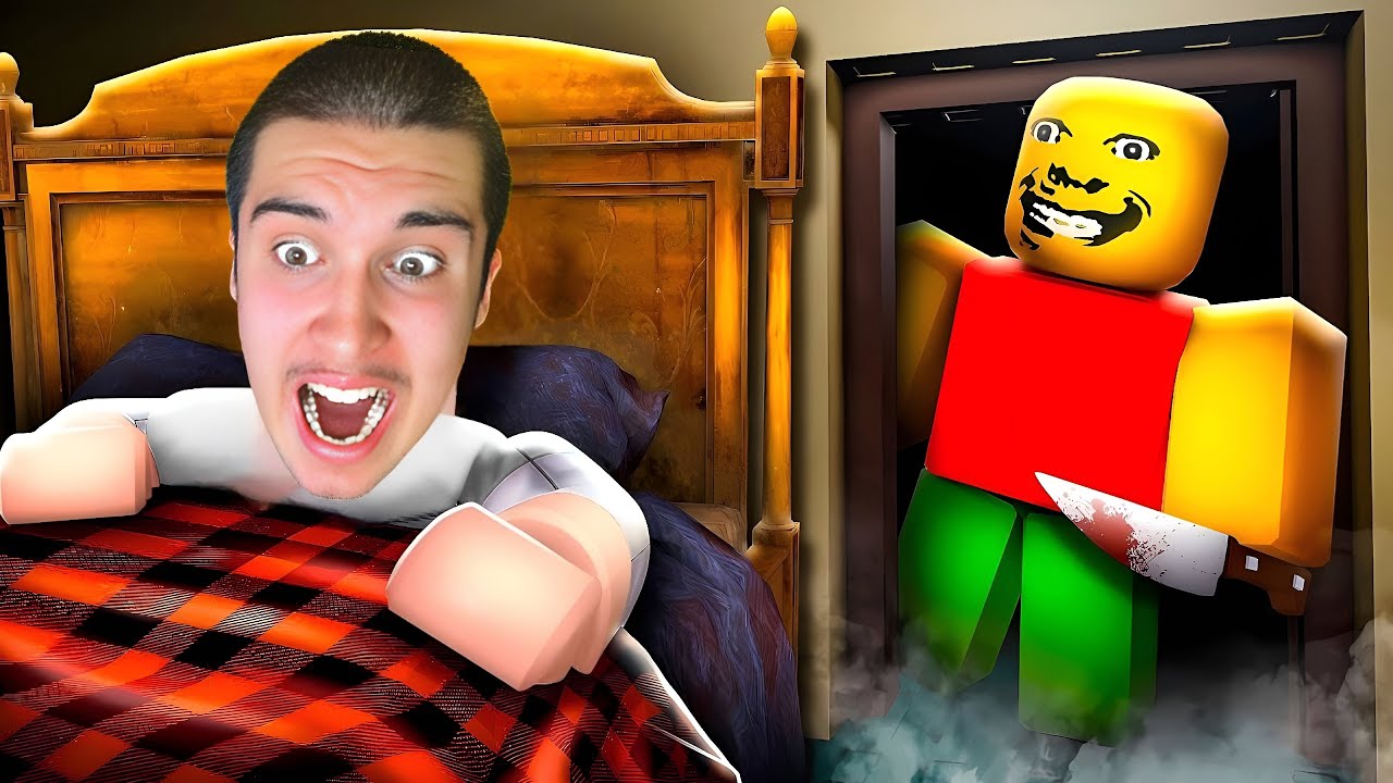 PIJANI TATA POSTAJE STROG PO NOĆI U ROBLOXU