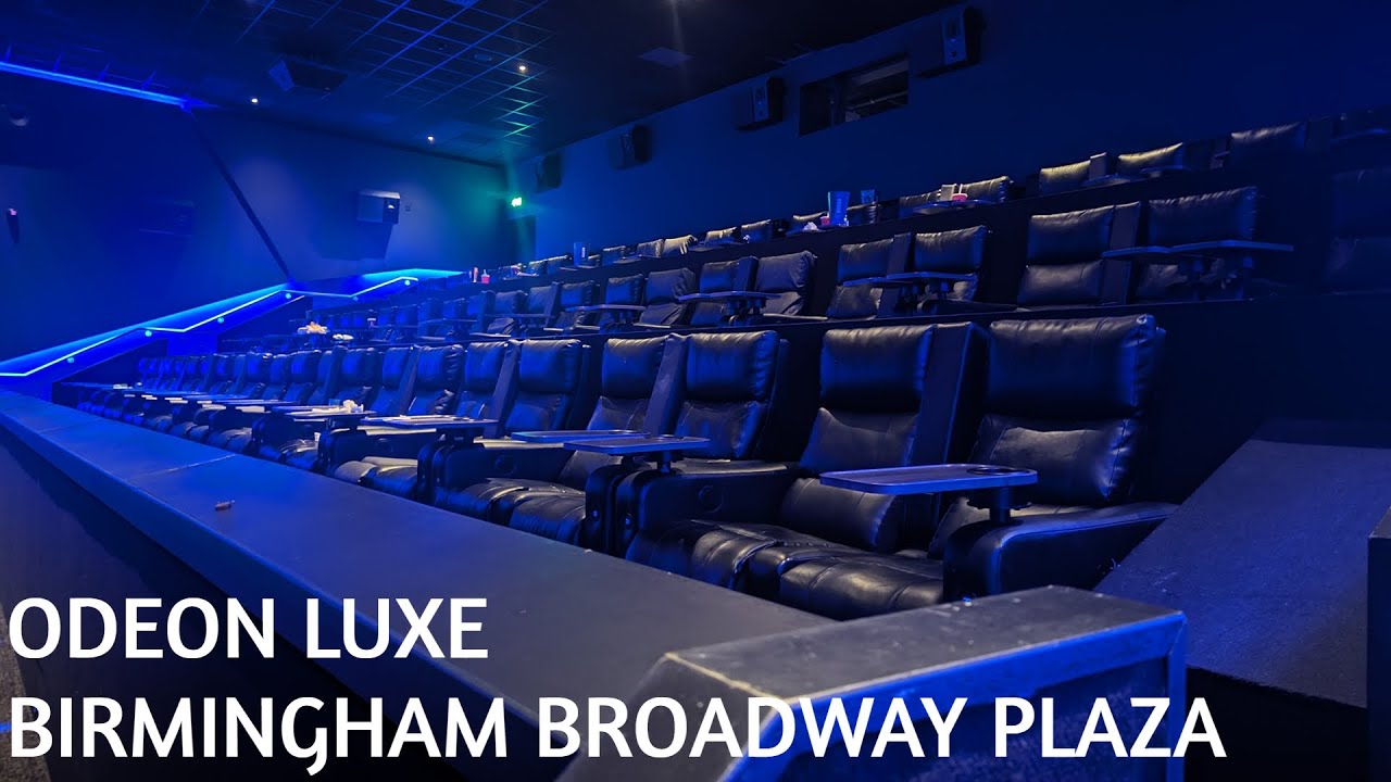 A look inside of ODEON LUXE Birmingham Broadway Plaza