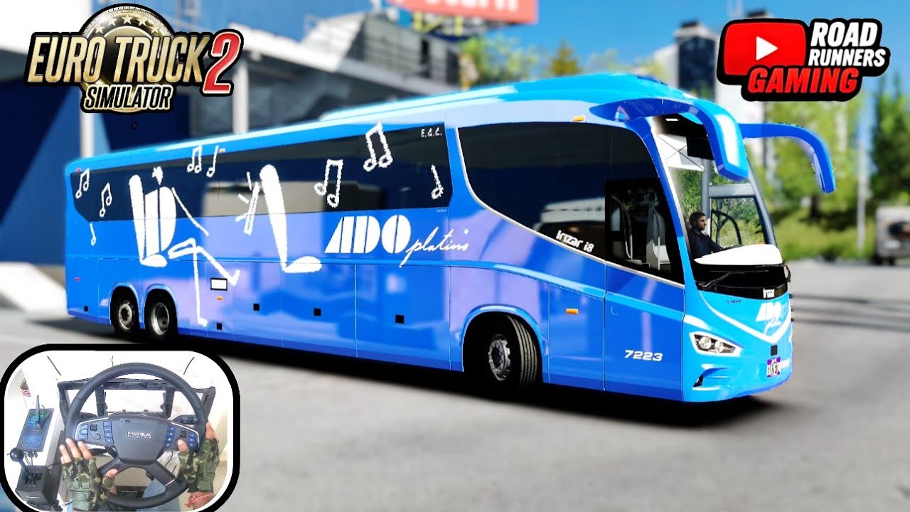 Smooth Extra Realistic Drive Volvo Irizar i8 15m Narrow Roads | Bus Passenger Drive | ETS2 4K HDR