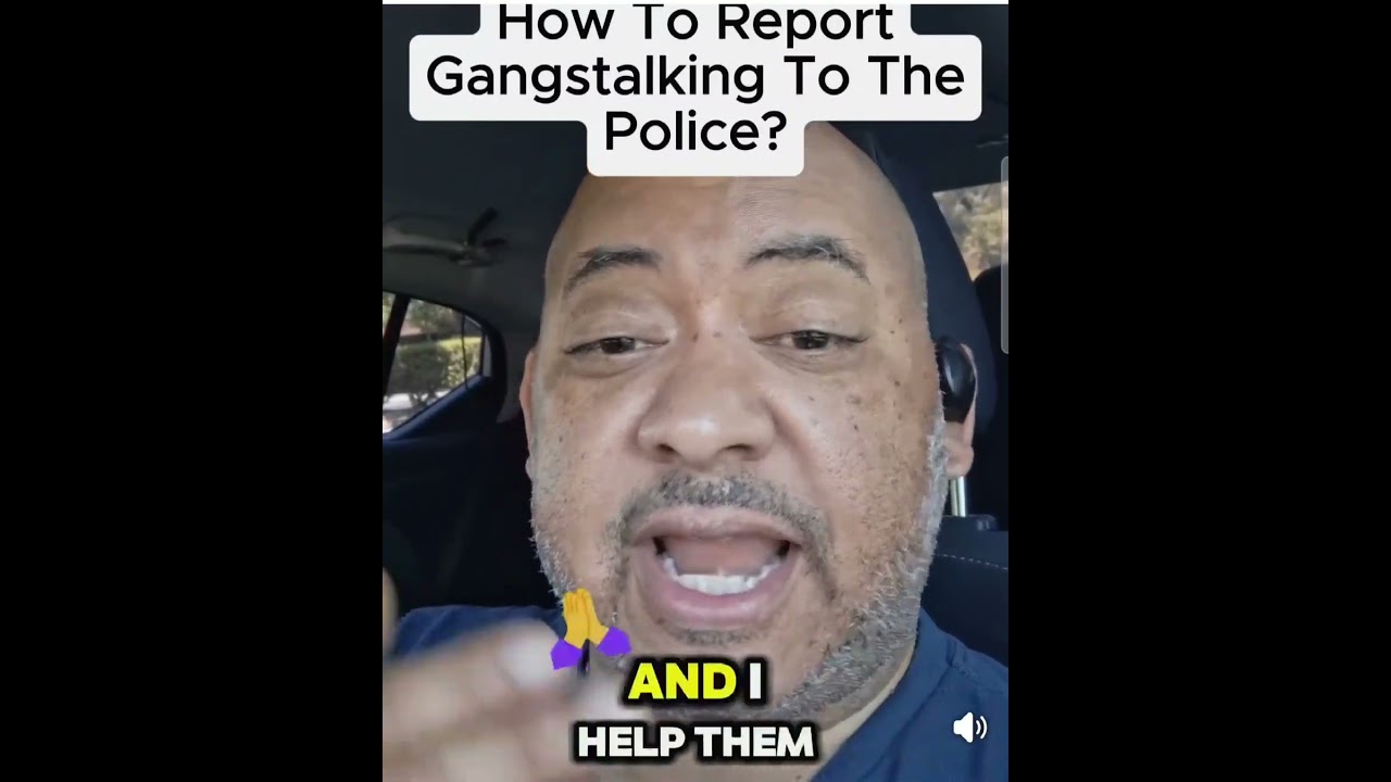 Lance The PI Instructs How To Properly Bring Gang Stalking Matters To The #police