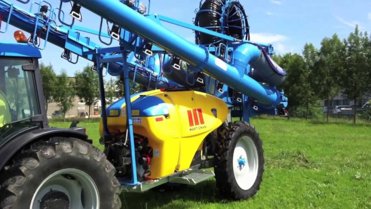 Martignani Pull-type Whirlwind Albatros Field Crop Electrostatic Sprayer