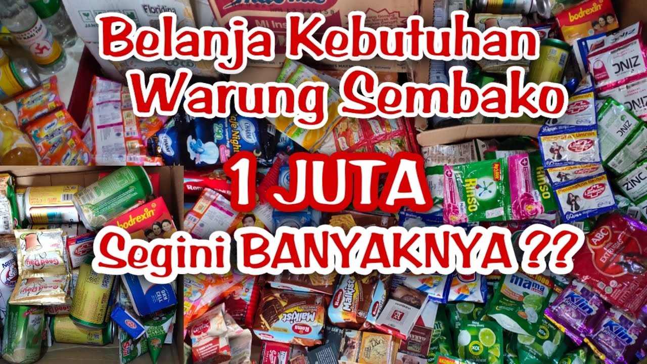 Restok Kebutuhan Harian Di Toko Sembako - Barang Paling Laris di Toko Sembako #jadilebihbaik