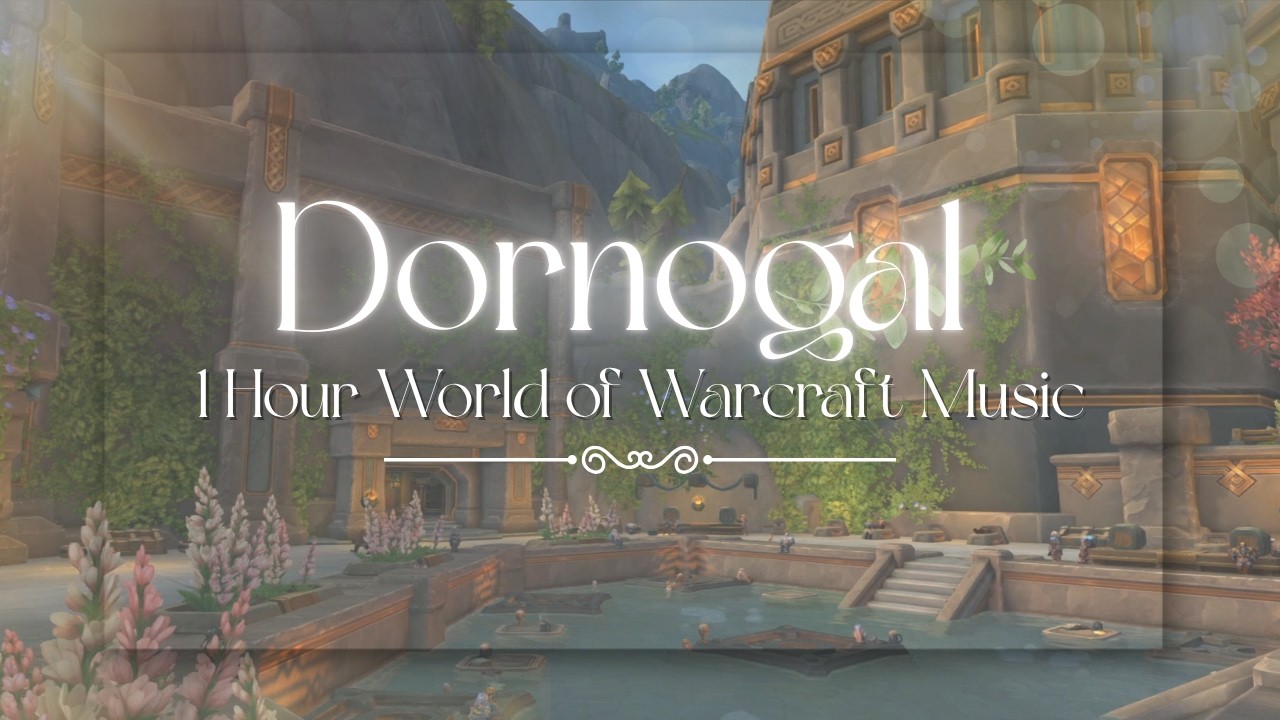 💭 A Quiet Moment in Keepers Terrace 🕊️ Dornogal 🌸 1 Hour World of Warcraft Music & Ambience 🩷