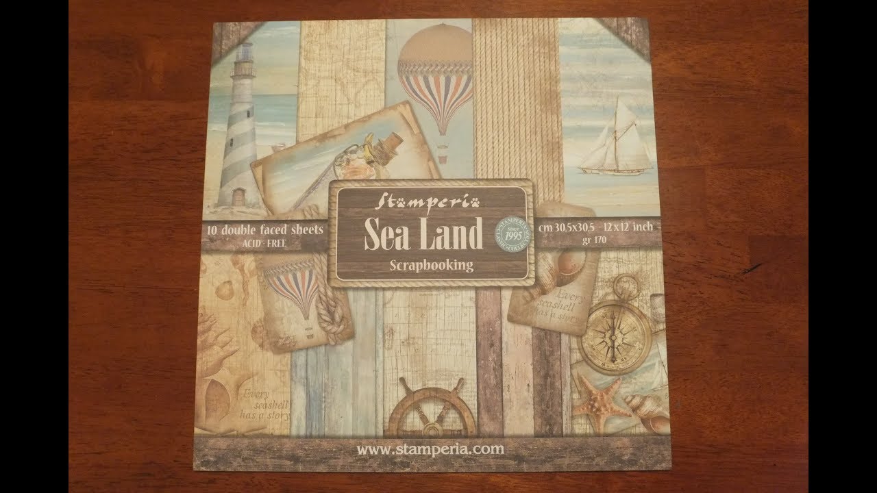 Stamperia Sea Land Collection