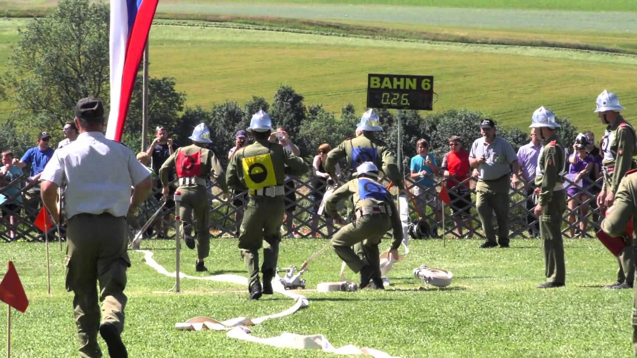 Schweinsegg  Zehetner  Bestzeit Löschangriff Silber bei Landes Feuerwehrleistungsbewerb in Hirschbac