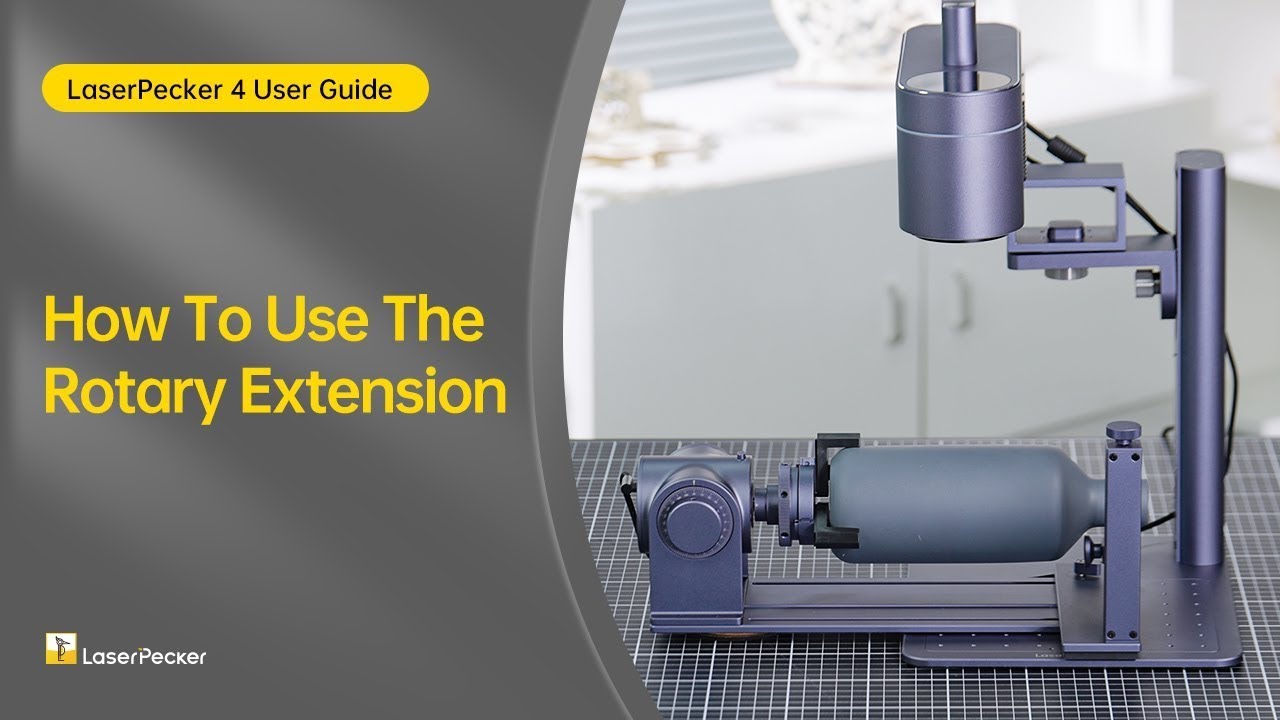Use Rotary Extension with LaserPecker LP4