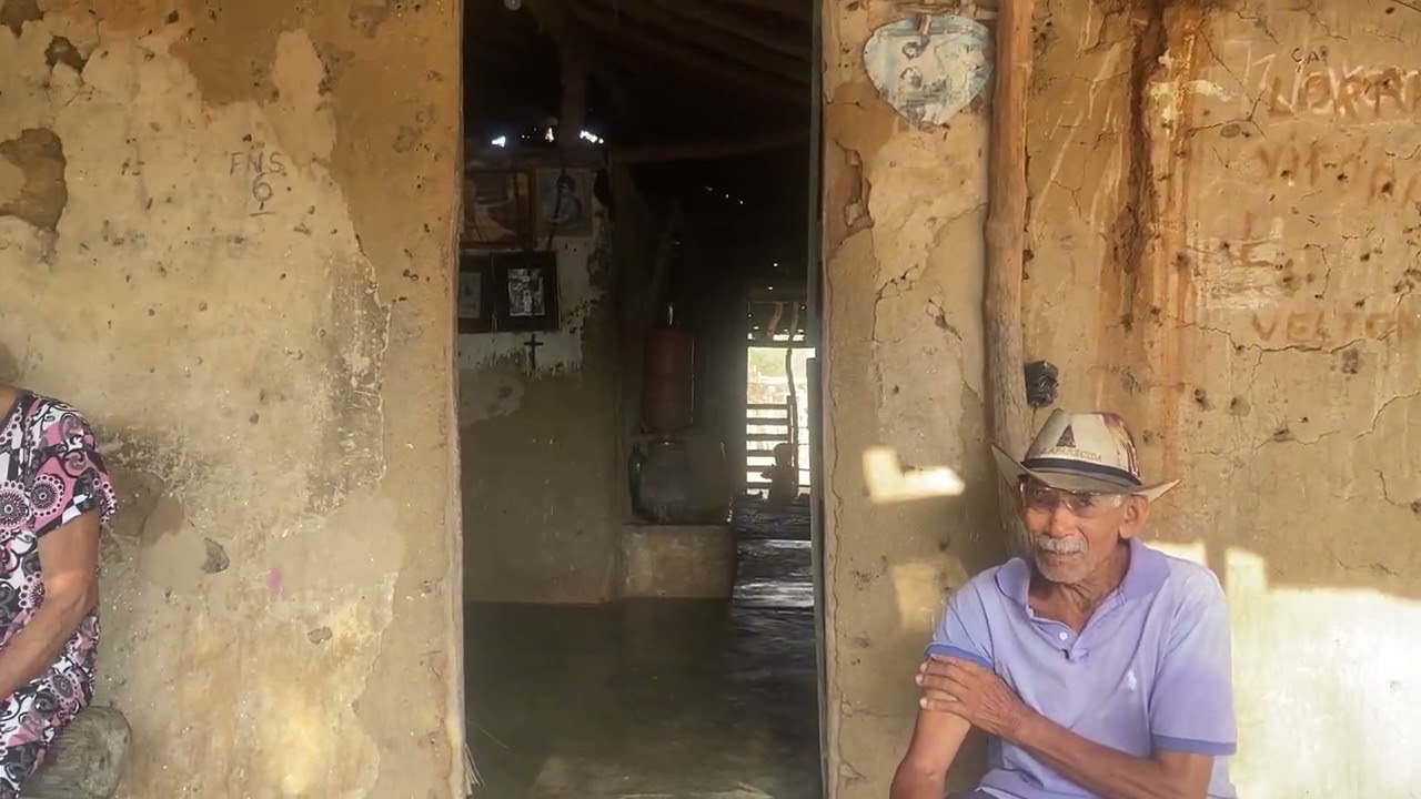 Vida boa do seu Peregrino é dona Carminha no sertão da Borburema, Sobral/Ce!